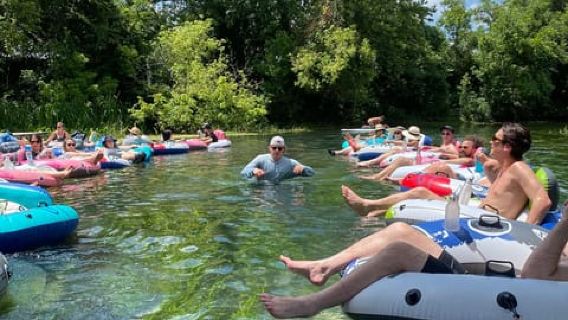 Austin: Boozy tubing with a guide on the San Marcos River