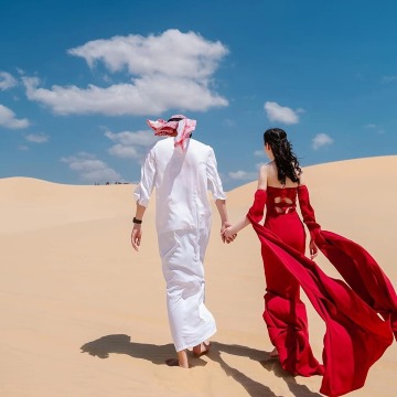 Perjalanan satu hari dari Ho Chi Minh ke Mui Ne - Bukit Pasir Merah + Bukit Pasir Putih + Sungai Per