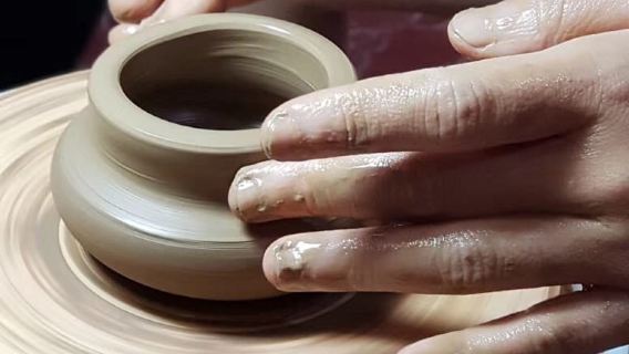 廣東潮州手拉壺製作特色體驗/非遺文化體驗【親子研學/1小時體驗+老師現場導覽指導】