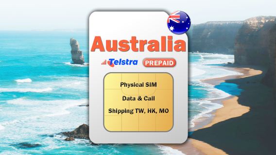 Australia TeleChoice 4G SIM Card (using Telstra network) (Delivery to Taiwan, Hong Kong, and Macau)