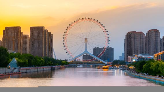 Excursion privée à la journée à Tianjin : Cinq Grandes Avenues, Rue de la Culture Ancienne et Maison de la Porcelaine