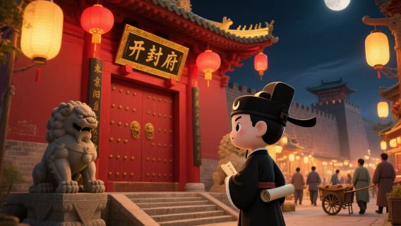 【汴梁夜色】：文史【開封博物館】+法制【開封府】3H導覽講解