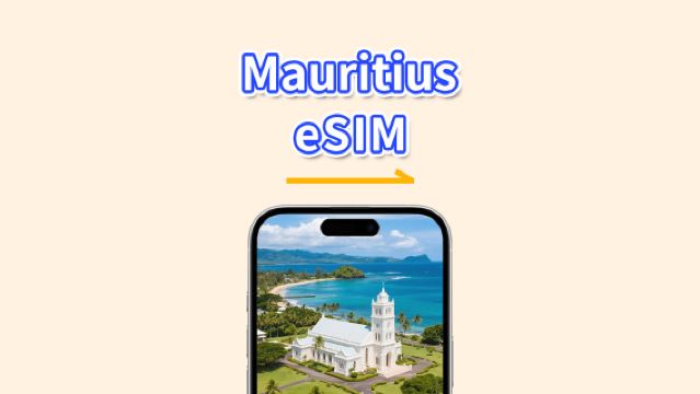 Маврикий eSIM|4G|Высокоскоростной трафик|Повседневные пакеты/пакеты трафика|24 часа|1-30 дней|QR-код