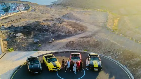 Sunset tour of Mount Teide on a quad bike and in a Mustang convertible