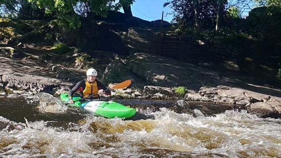 Llangollen: White Water Kayaking Experience