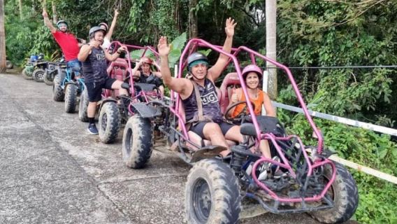 Phuket: Recorrido en buggy por Phuket con visita a una playa secreta