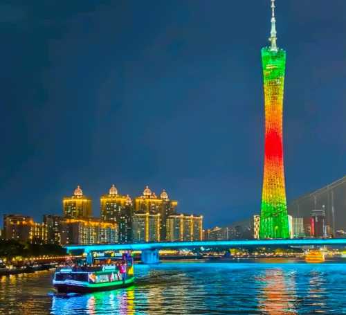 【廣州珠江夜遊遊船票+廣州塔小蠻腰夜遊】大沙頭/天字碼頭/海心沙/廣州塔等多碼頭可選