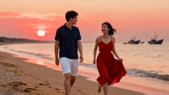 秦皇島北戴河旅拍【跟拍攝影親子照情侶閨蜜兒童跟拍家庭旅拍】