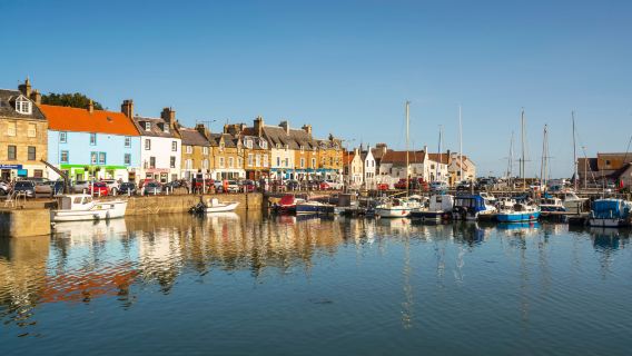 1-day tour of St Andrews and Fife fishing village in the UK|Home of Golf|Ancient University Town