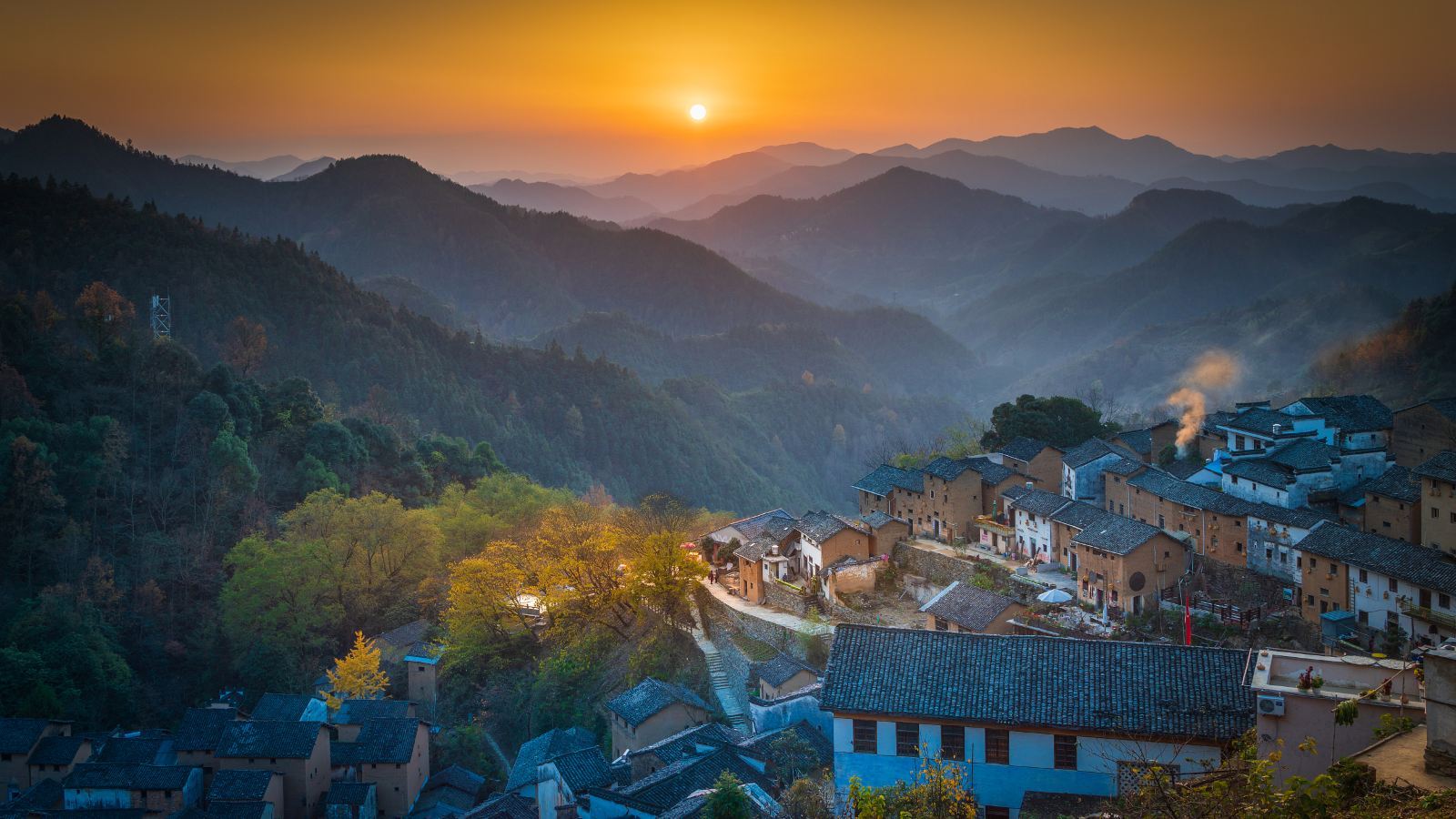 從黃山市區出發：黃山陽產土樓+新安江山水畫廊包車一日遊