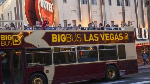 Las Vegas: Recorrido nocturno en autobús descapotable + Entrada nocturna al Museo del Neón
