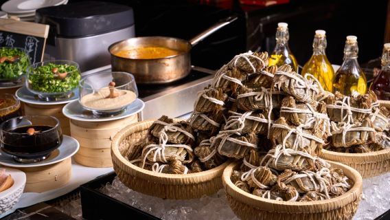 Ресторан "Тайный мир" в отеле The Anandi Hotel Shanghai (Элегантный уголок + Шведский стол с морепродуктами + Частные моменты)