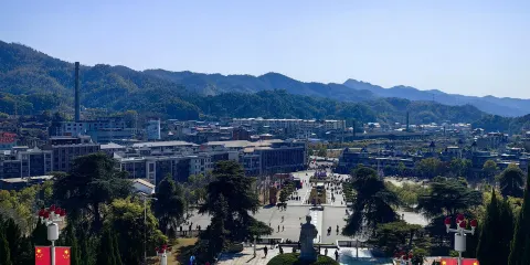 江西萍鄉秋收起義廣場+安源紅領巾紀念館一日遊可中英文服務