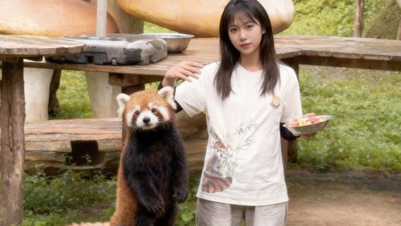 Privat grupp · Nollavståndskattklappning ◆ Lilla pandans skogspark + Dujiangyan City + blåa tårar [Ren nöjesresa]