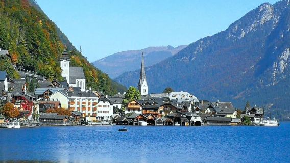 Austria Salzburg Tasik Fuschl - Bad Ischl - Hallstatt - sewaan peribadi - melancong
