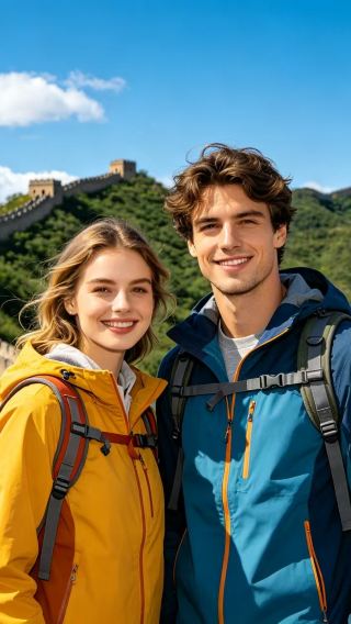 Jinshanling Great Wall + Simatai Night Tour + Cable Car + Gubei Water Town Day Trip & Bilingual (Chinese & English) Includes Admission