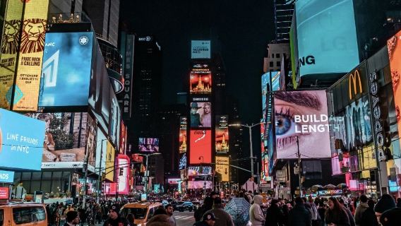 New York Times Square en Broadway - bezienswaardigheden rondleiding
