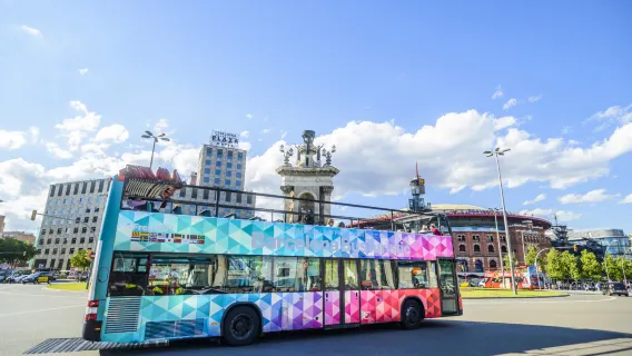 Tour in autobus hop-on hop-off di Barcellona City bus hop-on hop-off