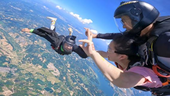 浙江金華橫店跳傘橫店熱氣球跳傘固定翼飛機跳傘3-4千米高空跳傘【4000米固定翼飛機跳傘/2800米熱氣球跳傘】
