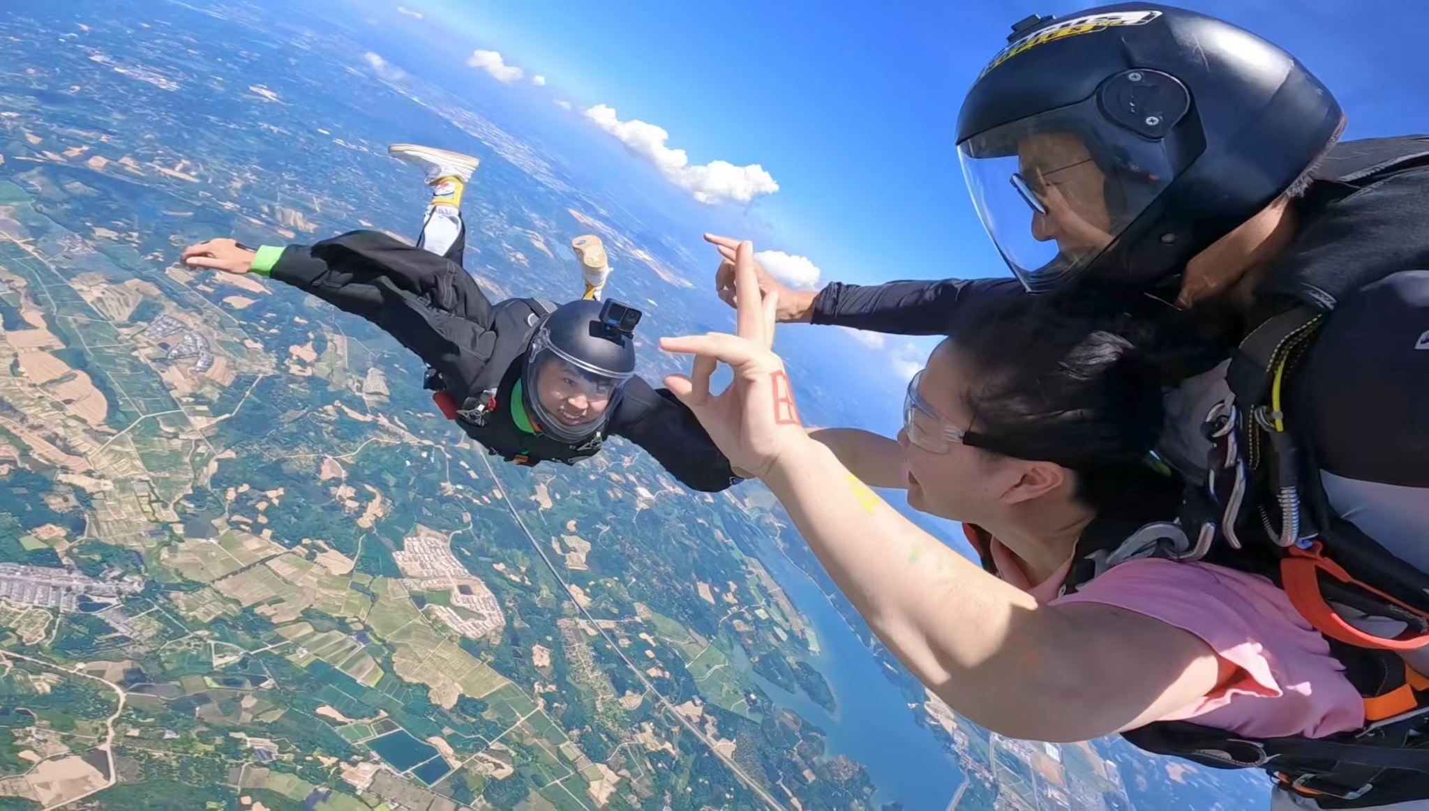 浙江金華橫店跳傘橫店熱氣球跳傘固定翼飛機跳傘3-4千米高空跳傘【4000米固定翼飛機跳傘/2800米熱氣球跳傘】