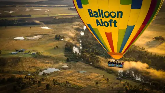 Hunter Valley Hot Air Balloon Ride 1-Day Tour [Sunrise Flight + Champagne Breakfast + Optional Sydney Pickup/Drop-off]