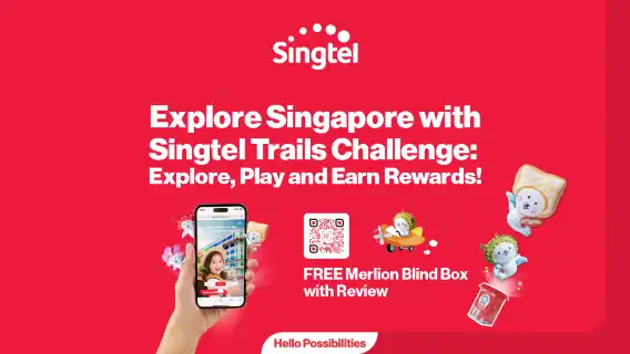 [Singapore] Singtel hi! | 4G/5G SIM card | Changi Airport 24H/Downtown pick up | Optional EZlink transportation + phone 2-in-1 card