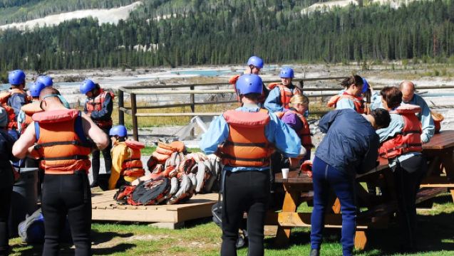 Kicking Horse River Family Rafting Adventure
