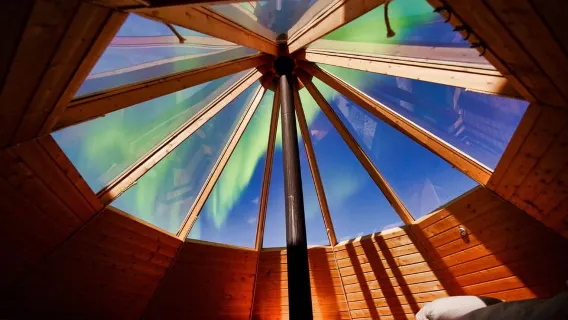 Tromsø: Safari Mobil Salju dengan Aurora Crystal Lavvo Stay