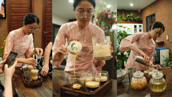 From Farm to Cup: Hanoi Café Workshopwith Free Transfer & Unlimited Wine | Only Chinese Booking