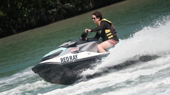 Tour in moto d'acqua di Langkawi Dayang Bunting Video gratuito con drone