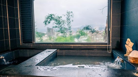 Taipei Beitou | Zhang Xueliang's Garden | Expérience de bain de pieds, bain en duo et repas