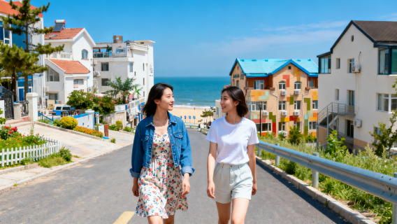 威海トーチ八街Tripメモリー【フォトグラファー同行のファミリーフォト、カップルフォト、親友フォト、子供フォト、家族旅行フォト】