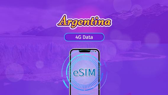 Argentina | 5G/4G eSIM | Total Package | 24H Billing | 30 days | QR code