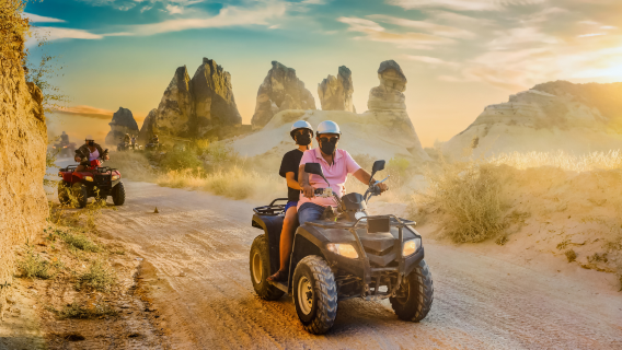 Cappadocia ATV Safari Adventure (Morning or Sunset)