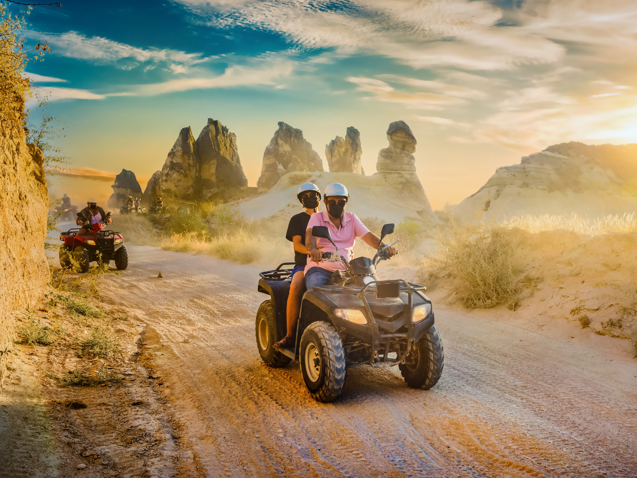 ทริปขับรถเอทีวีผจญภัยที่คัปปาโดเกีย (รอบเช้าหรือรอบพระอาทิตย์ตก)