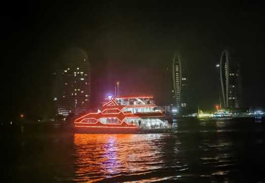 Nightlife at Sanya Bay