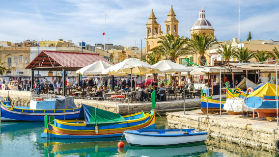 Upper Barrakka + St. John's Co-Cathedral + Marsaxlokk + Ħaġar Qim and Mnajdra temples