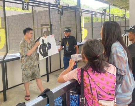 泰國普吉島叢林射擊場Jungle Shooting club 實彈射擊打靶場真人CS 專業教練