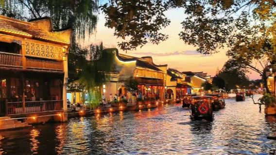 Lawatan Sehari Hiburan Tulen ke Dua Bandar Air Wuzhen dan Bandar Lama Nanxun