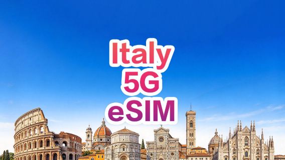 [Włochy] 5G | eSIM | Wiele pakietów do wyboru | Natychmiastowa aktywacja | Obsługa hotspotu | Kod QR