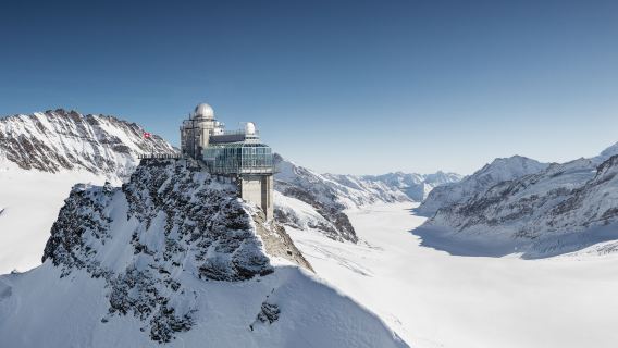 At Interlaken: Ticket Jungfraujoch incl. Seat reservation