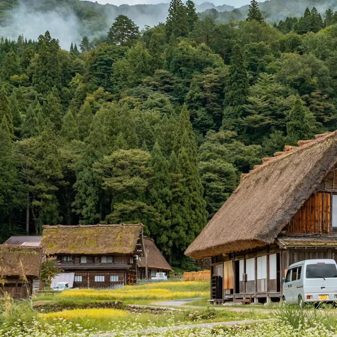 1-day tour from Nagoya to Hida Takayama and Shirakawa-go with ancient street walk and Hida beef experience