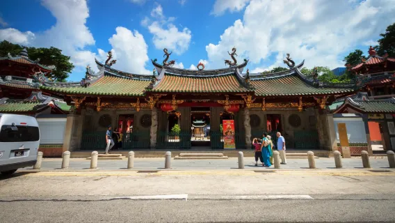 Halvdags tur i Singapore by: Merlion + Thian Hock Keng Tempel + Mount Faber Park
