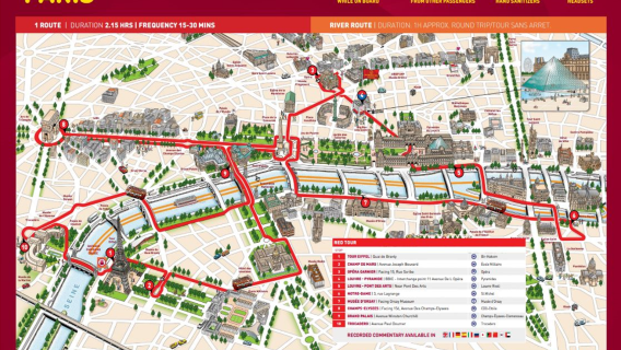 Big Bus Paris Hop-On Hop-Off Tour