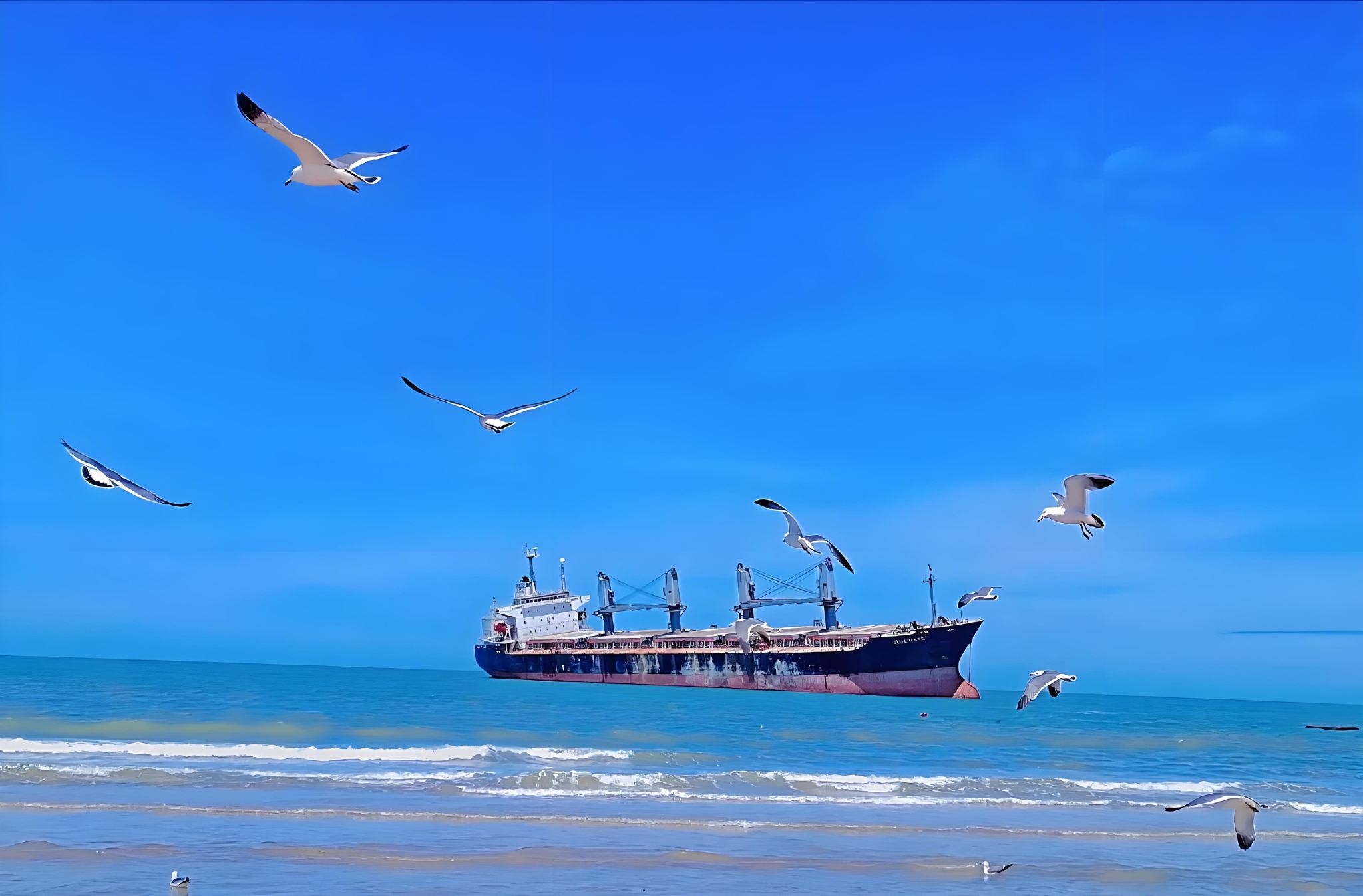 A one-day tour of Shandong Weihai's landmark attractions: Torch Street, Naxianghai, Bluewest, and Maotou Mountain