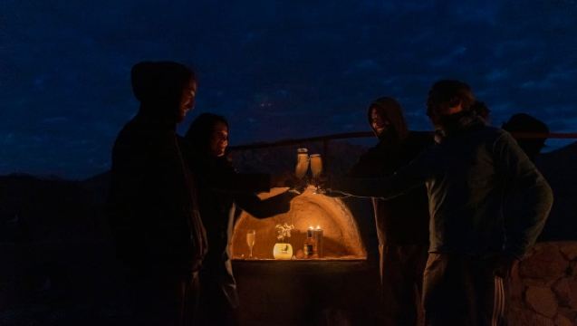 Pisco Elqui: Observación de estrellas en la montaña y retrato nocturno