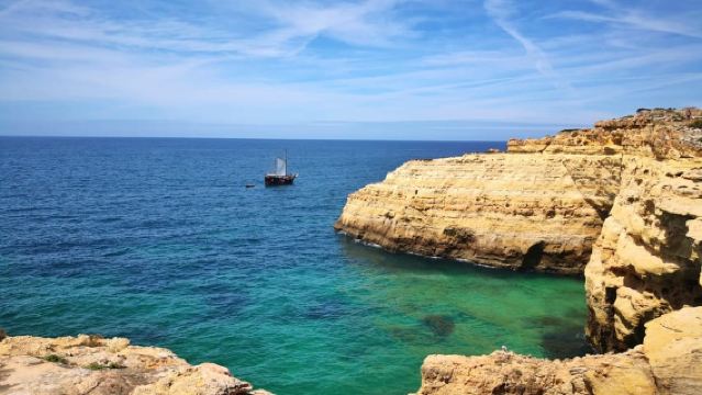 Albufeira, Olhão, Faro : Randonnée guidée des sept vallées suspendues