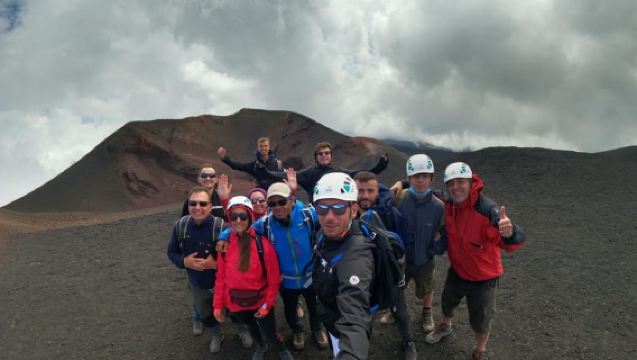 Ätna 3000 m und 2002 Kraterwanderung - Nordseite