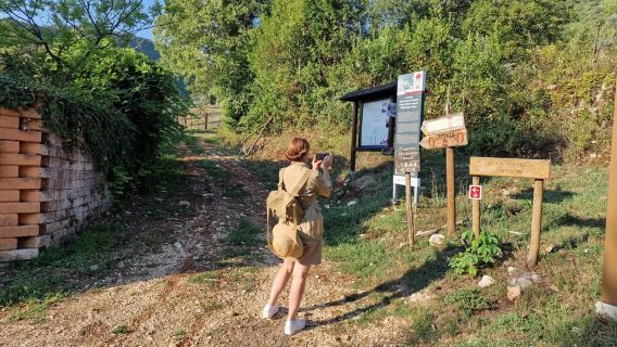 Impronte sui sentieri del campo di battaglia di Montecassino