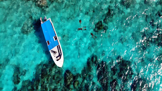 Snorkeling o immersioni sull'isola di MANTANANI con tramonto sul fiume KAWA